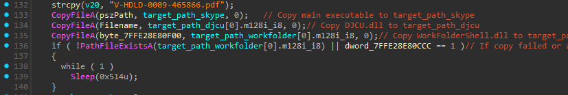 Establish Persistence And Copy Payloads