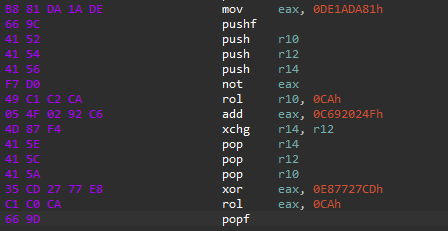 mov Obfuscation